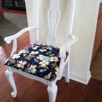 How to refinish and reupholster a dining chair