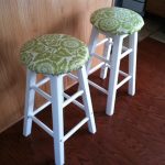 How to upholster a stool