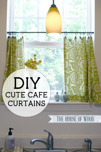 diy cafe curtains