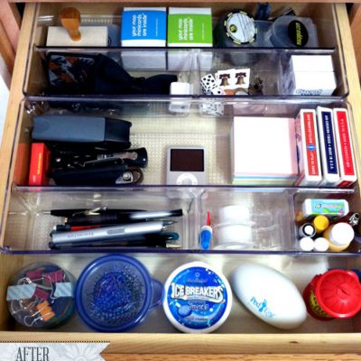 Organized Junk Drawer