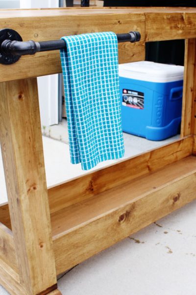 DIY Pottery Barn Console Table