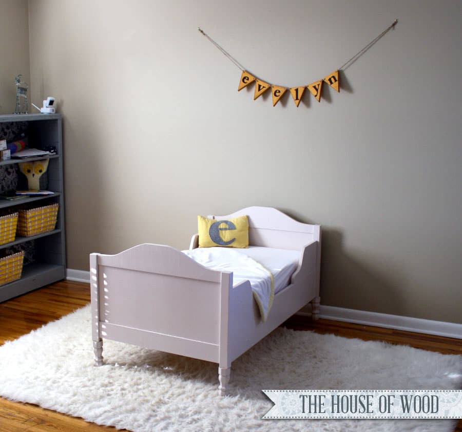 How to build a DIY Restoration Hardware-inspired Toddler Bed