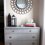 DIY refinished antique vintage dresser