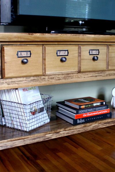 DIY Pottery Barn TV Stand