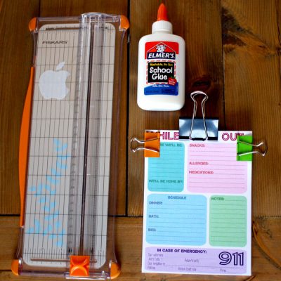 DIY Notepad and free printable