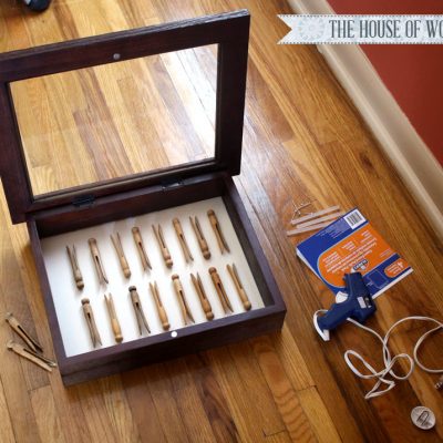 Laundry Room Clothespin Art