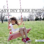 Make this easy DIY tree swing! So cute for summertime! | www.jenwoodhouse.com/blog