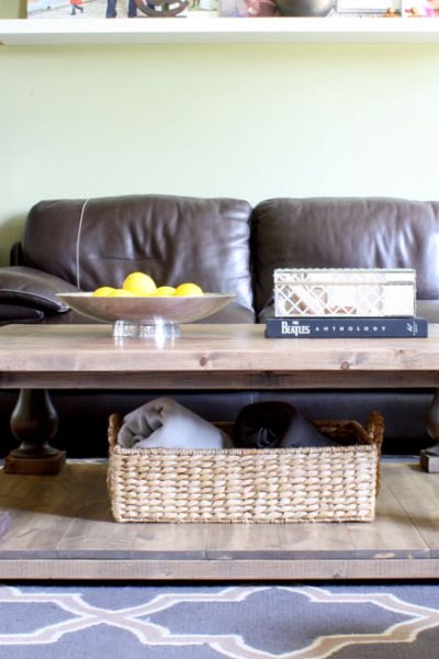 DIY Restoration Hardware Coffee Table