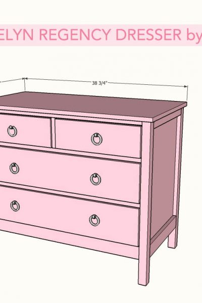 DIY Evelyn Regency Dresser