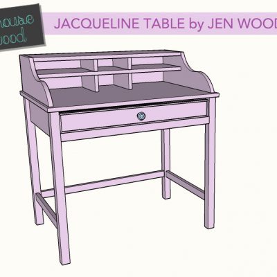 Pottery Barn-Inspired Bedside Table