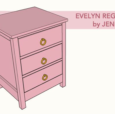 Evelyn Regency Nightstand