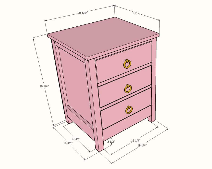 diy evelyn regency nightstand
