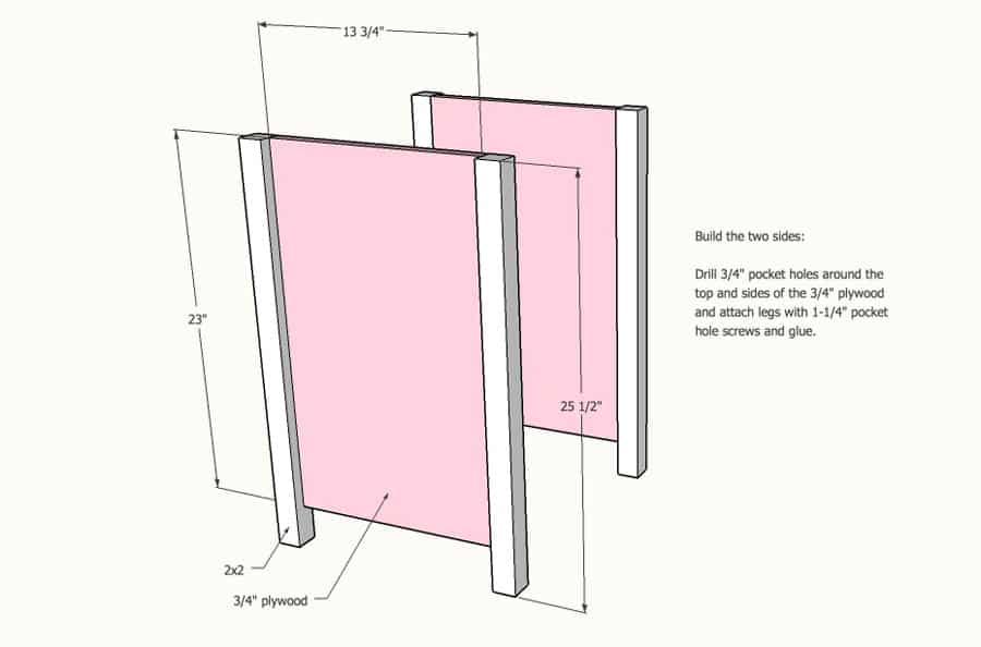 DIY evelyn regency nightstand
