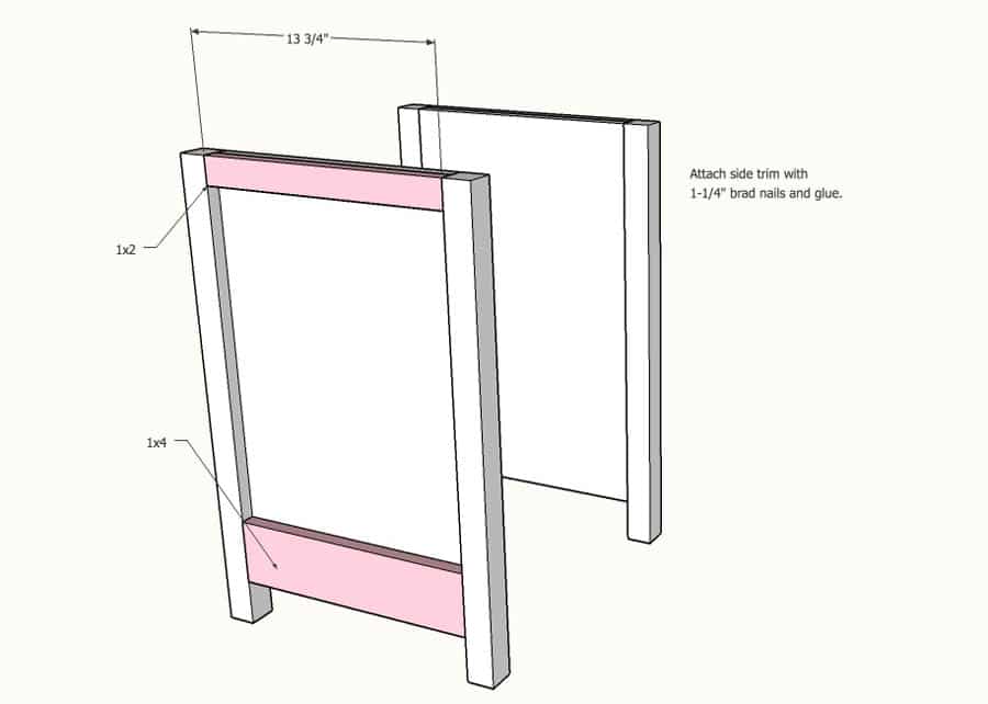 DIY evelyn regency nightstand