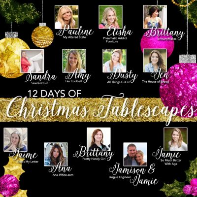 Day 6 of The 12 Days of Christmas Tablescapes Tour