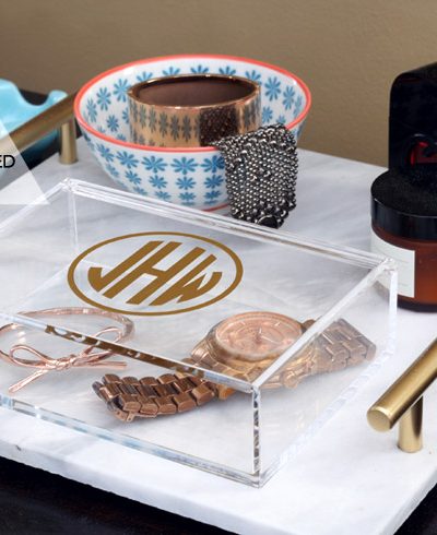 LOVE this DIY monogram jewelry box! www.jenwoodhouse.com/blog