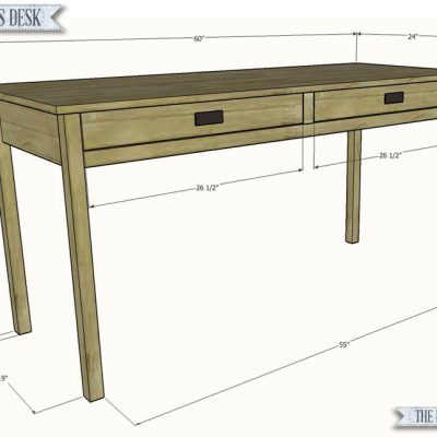 Simple Writer’s Desk