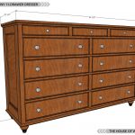 Build an 11-drawer dresser with free plans and tutorial!