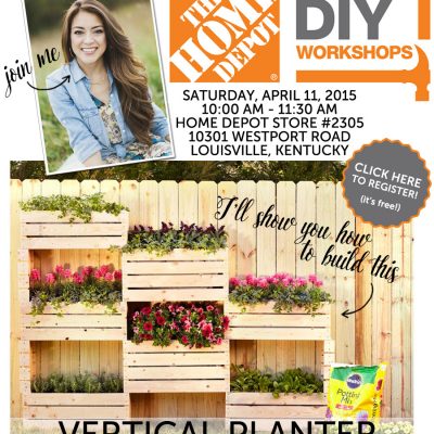 The Home Depot DIY Workshop: Vertical Planter