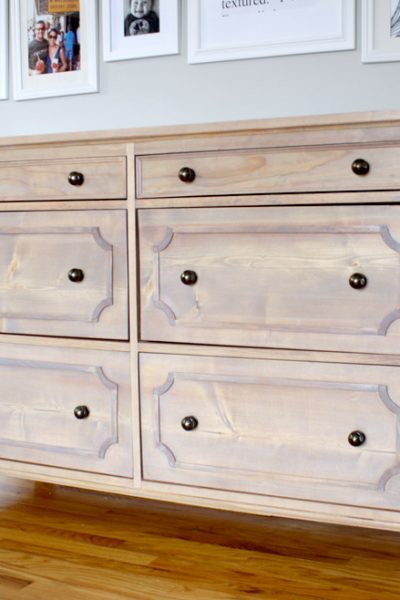 How to build a DIY Ballard Designs-inspired Dresser - free plans and tutorial!