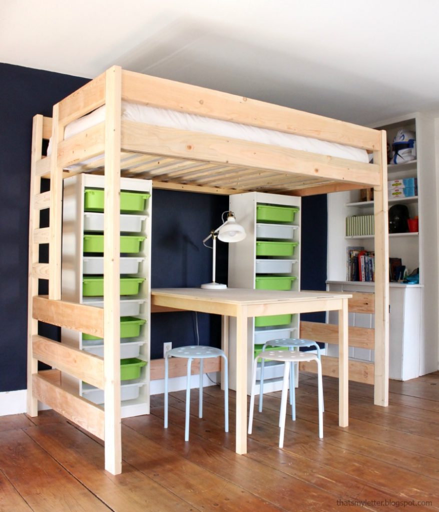 How to build a DIY loft bed