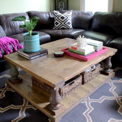 Coffee Table Organization