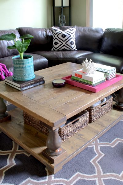 How to style a coffee table