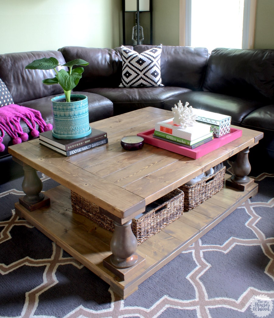 How to style a coffee table