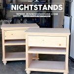 How to build a DIY nightstand - building plans by Jen Woodhouse