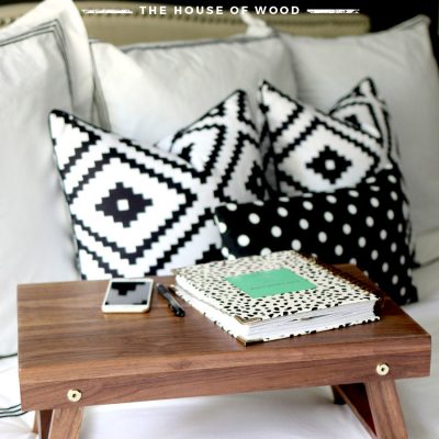 Folding Lap Desk From One Board