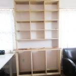 How to build a built-in bookshelf