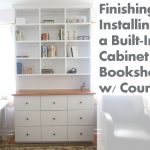 How to build a built-in bookshelf