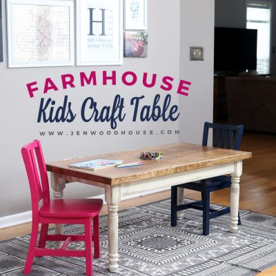 Kids’ Farmhouse Play Table