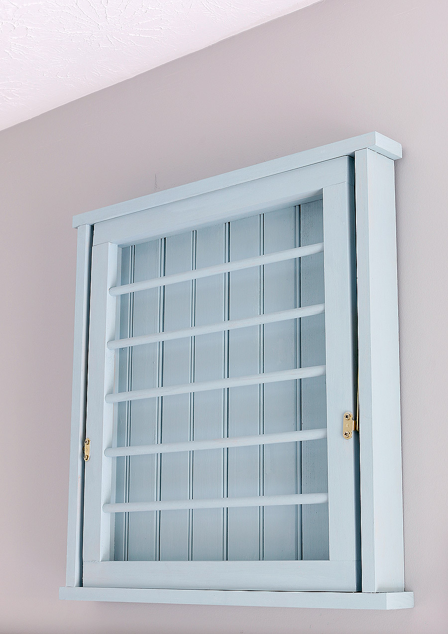 Ballard Designs-inspired laundry rack