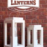 How to build DIY rustic lanterns out of scrap wood via Jen Woodhouse #scrapwoodchallenge