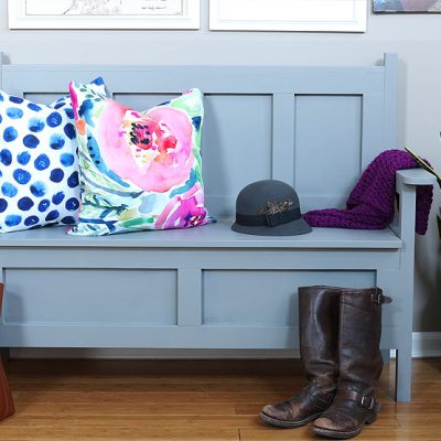 DIY Storage Bench