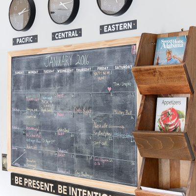 Be Present Be Intentional Sign