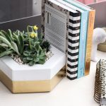How to make a DIY hexagon planter out of 2x4 scrap wood via Jen Woodhouse
