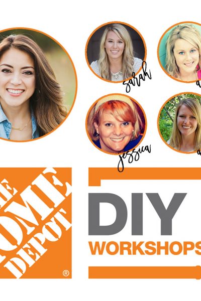 Register to attend a free DIY Workshop at The Home Depot!