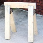 How to make the easiest DIY sawhorse ever!