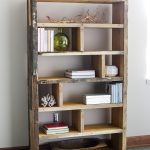 DIY Rustic Bookshelf with Pallets and Crates
