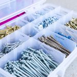 How to organize and store screws, nails, hardware, and other tools in style