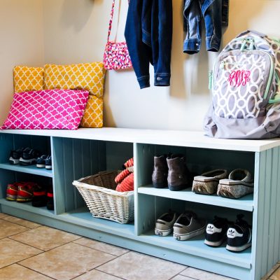 Mudroom Storage Bench