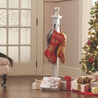 The Home Depot’s DIY Workshop: Holiday Stocking Holder