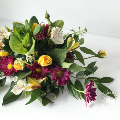 $4 Centerpiece with Grocery Store Flowers