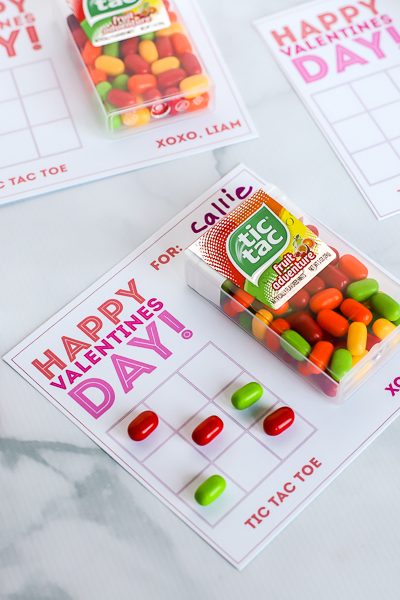 Valentines Day Ideas: Tic Tac Toe Valentines