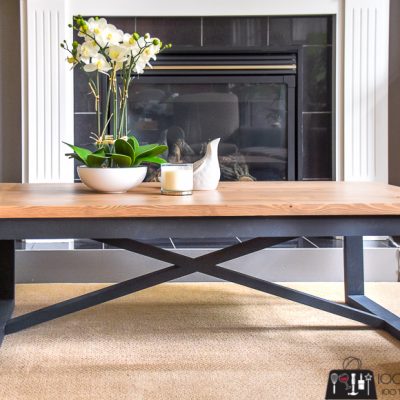 Rustic Industrial Coffee Table