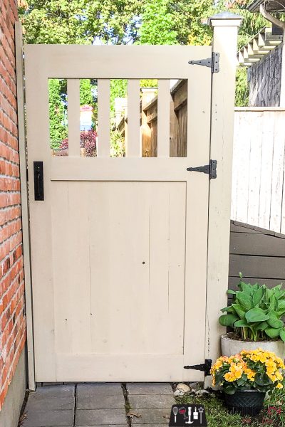 Garden gate, building plans for gate, fence gate, DIY gate, privacy gate