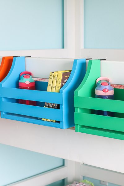 How to make a DIY bunk bed shelf out of scrap wood
