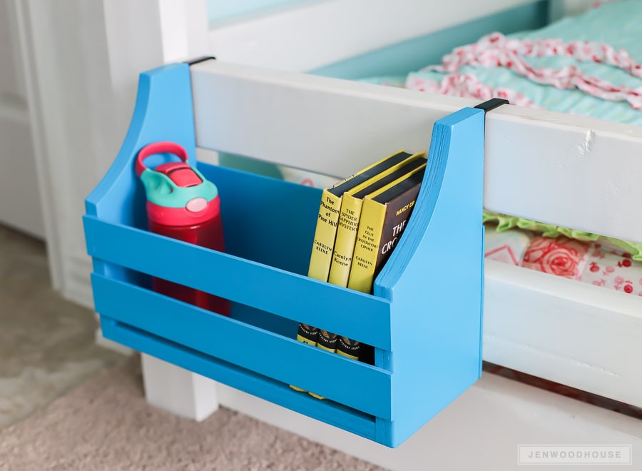 How to make a DIY bunk bed catch all out of scrap wood!